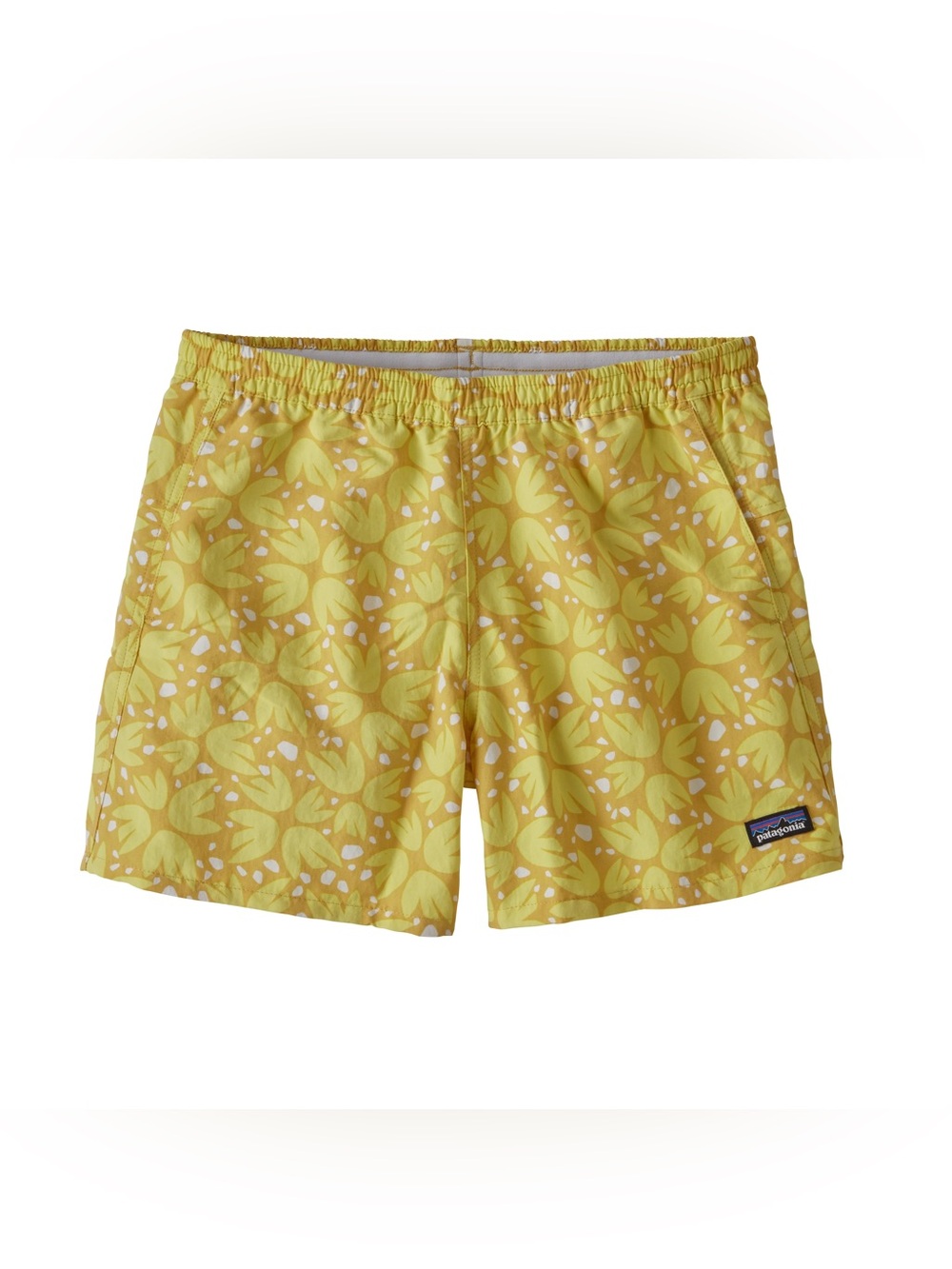 Patagonia Baggies Shorts in Pollen Congerti Surfboard Yellow